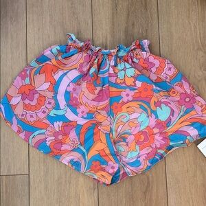 Colorful Floral Women's Shorts